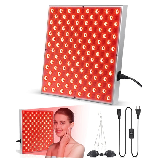 Red Light Therapy Panel Lamp 225 LEDs For Health Skin Care Anti-Aging Body Pain Relief 31cm / 12inch