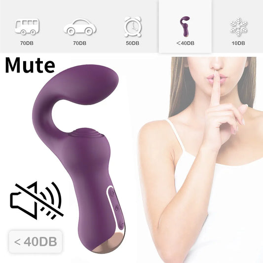 Women's AV Wand G-Spot Vibrator & Clitoris Massager Adult Sex Orgasm Toy