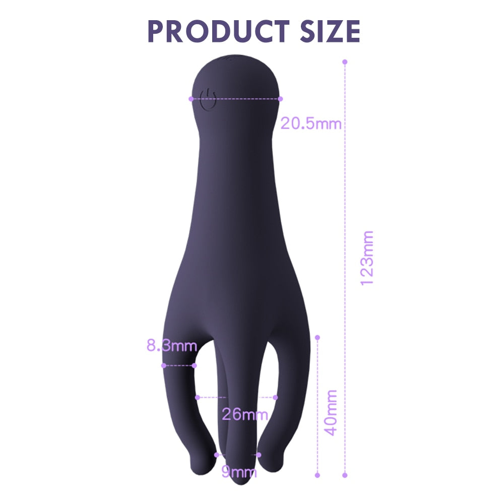 Men s Penis Vibrator Toy Pleasure Stimulator Tantric Glans