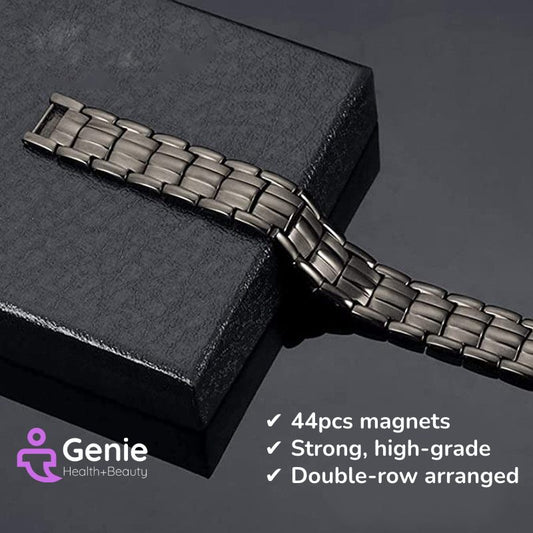 Two-row Magnetic Therapy Bracelet High-Grade Energy Biofield Wellness