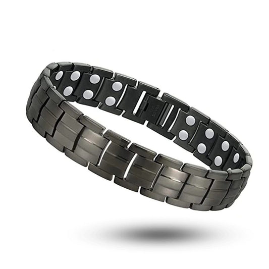 Two-row Magnetic Therapy Bracelet High-Grade Energy Biofield Wellness