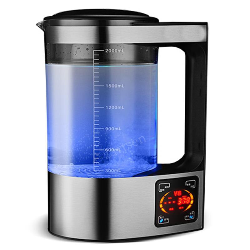 Hydrogen Water Maker Electric Kettle Generator 2L Healthy Wellness Drink